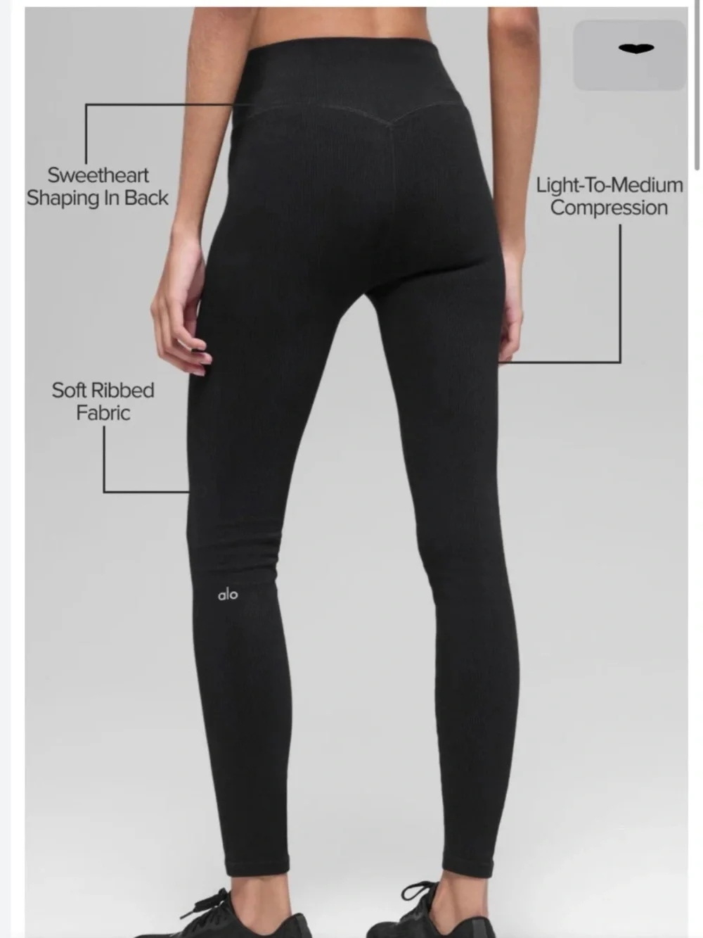 ALO Yoga sleek ribbed